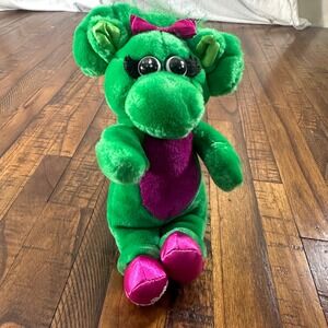 Vintage Baby Bop Plush 1992 Barney Dinosaur Lyons Group Toy Nostalgic PBS Kid TV
